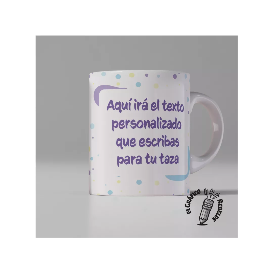 Taza con Foto y Frase