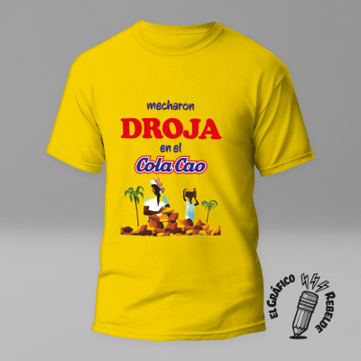 camiseta mecharon droja en el colacao