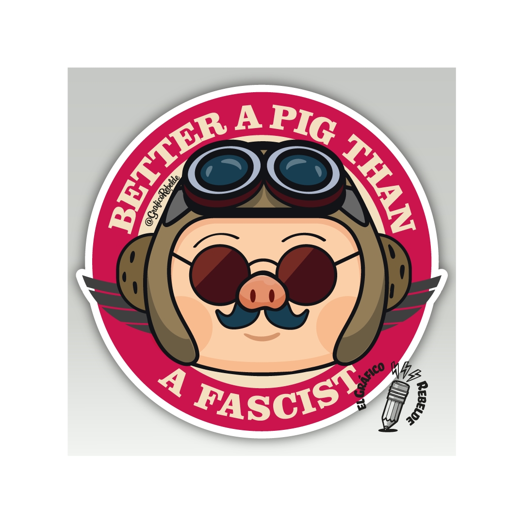 Taza Porco Rosso | Tienda Oficial Gráfico Rebelde