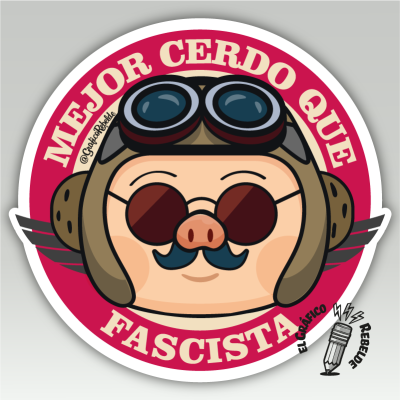Taza Porco Rosso | Tienda Oficial Gráfico Rebelde