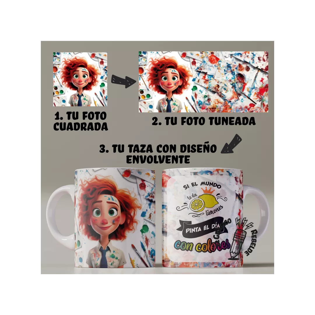 Taza con Foto y Retoques