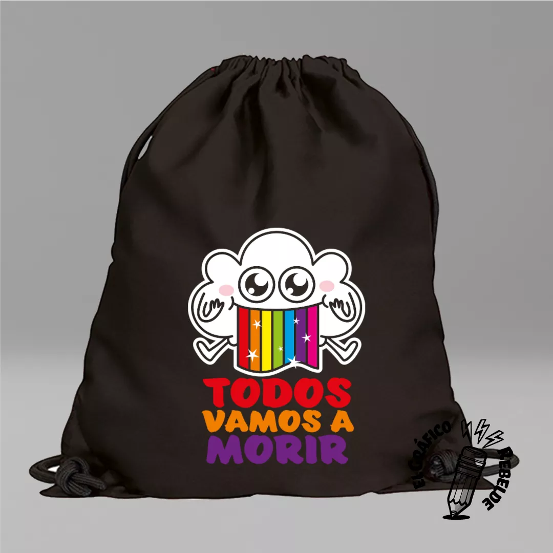 Motxilla TODOS VAMOS A MORIR Motxilla TODOS VAMOS A MORIR