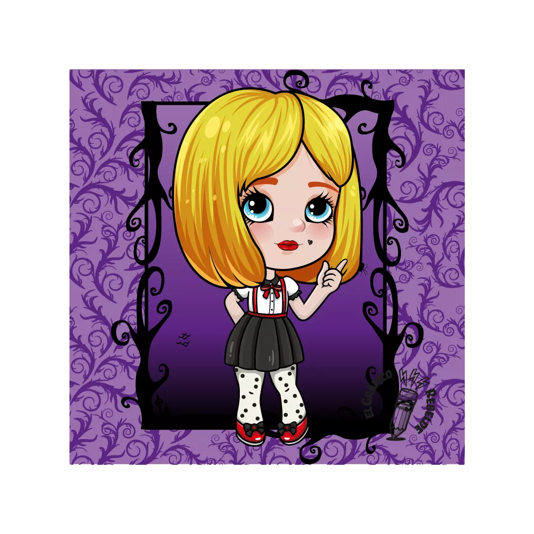 Il·lustració Chibi o Kawaii Personalizada Il·lustració Chibi o Kawaii Personalizada