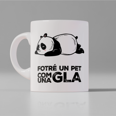 Tassa Fotré un Pet com una Gla