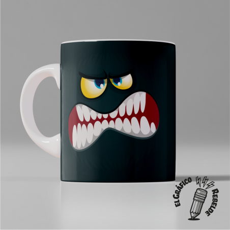 Taza Monstruo Gruñón | Tienda Oficial Gráfico Rebelde