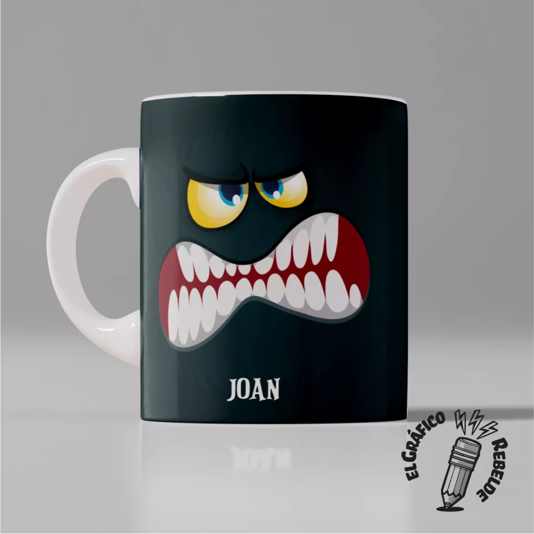 Taza Monstruo Gruñón