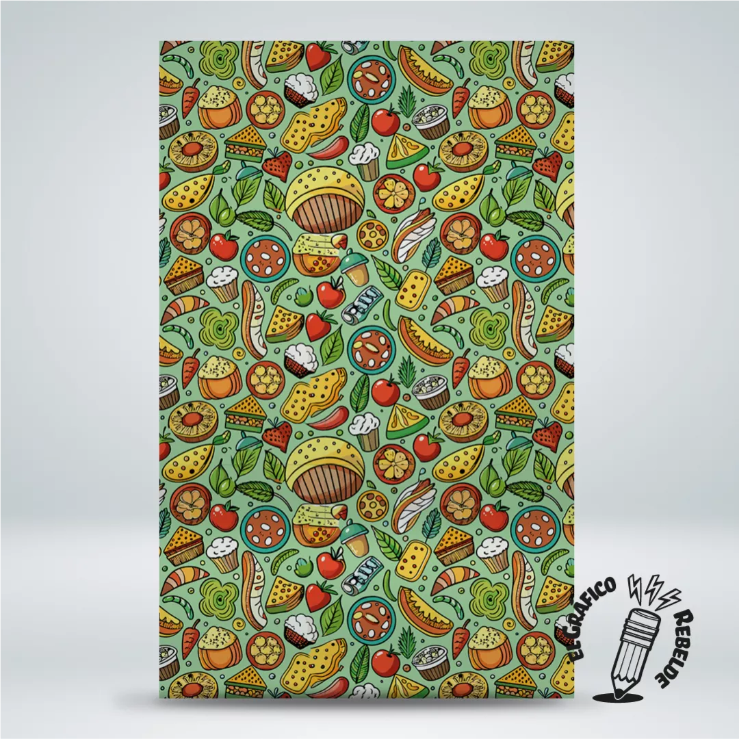 Porta Bocadillos de Tela Picnic Personalizado